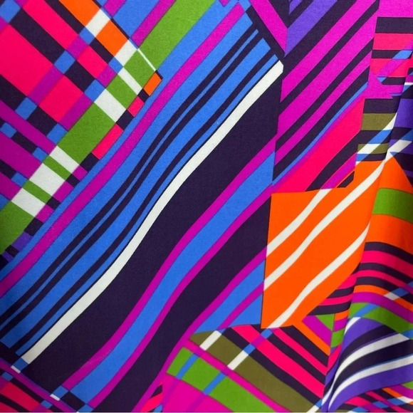 Jude Connally Color Block Geometric Multi Color Tank Dress - Picture 3 of 5